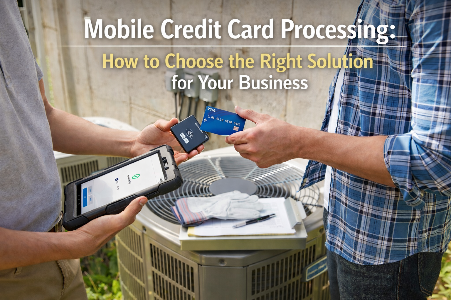 Mobile Processing choosing the right solution for your business