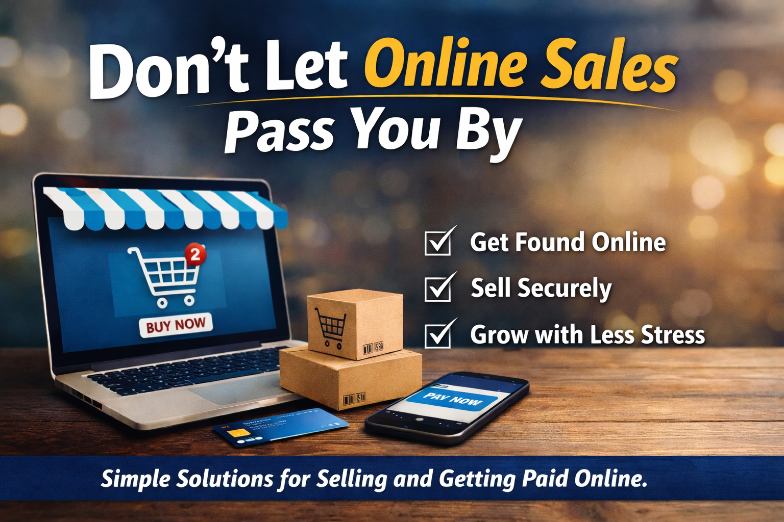 Don't Let Online Sales Pass You By